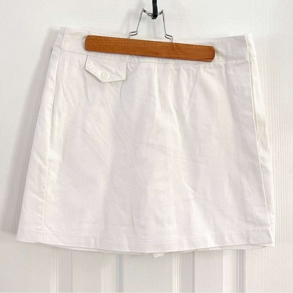 Briggs white cotton skort- Size 4P